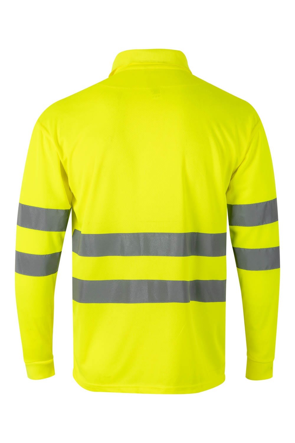 174.POLO ML AV AMARILLO FLÚOR 2XL