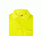 174.POLO ML AV AMARILLO FLÚOR 2XL