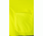 174.POLO ML AV AMARILLO FLÚOR 2XL
