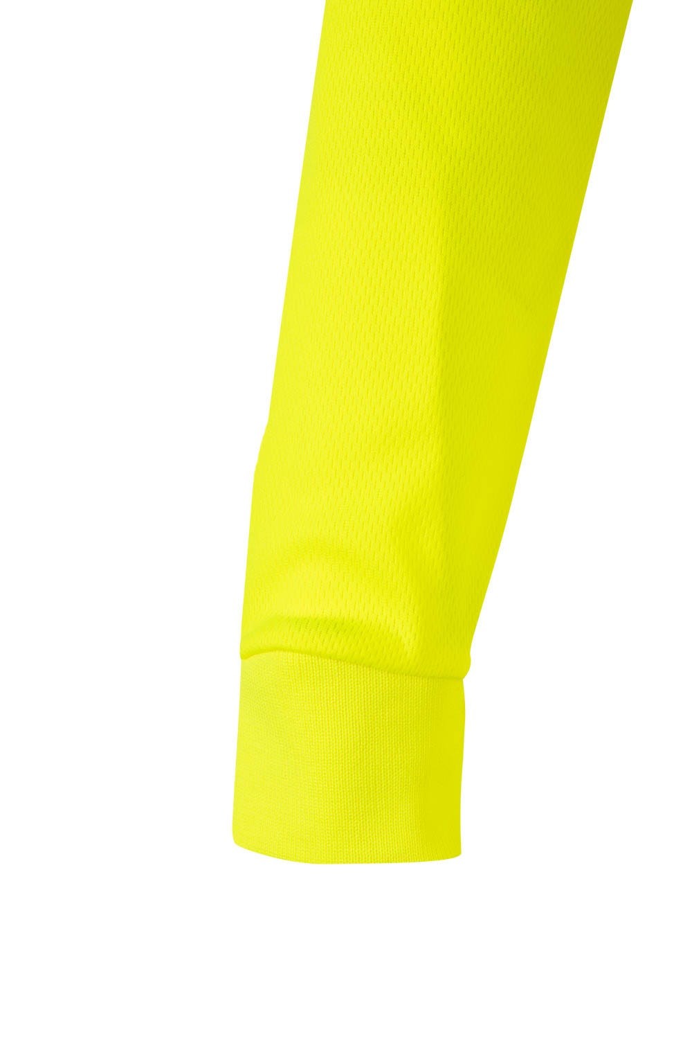 174.POLO ML AV AMARILLO FLÚOR 2XL