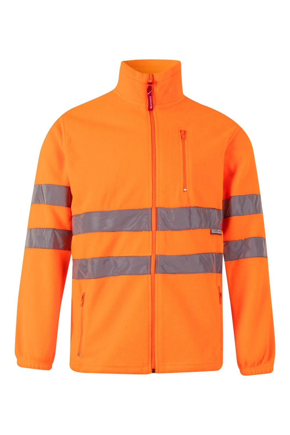 181.CHAQUETA POLAR AV NARANJA FLÚOR 2XL