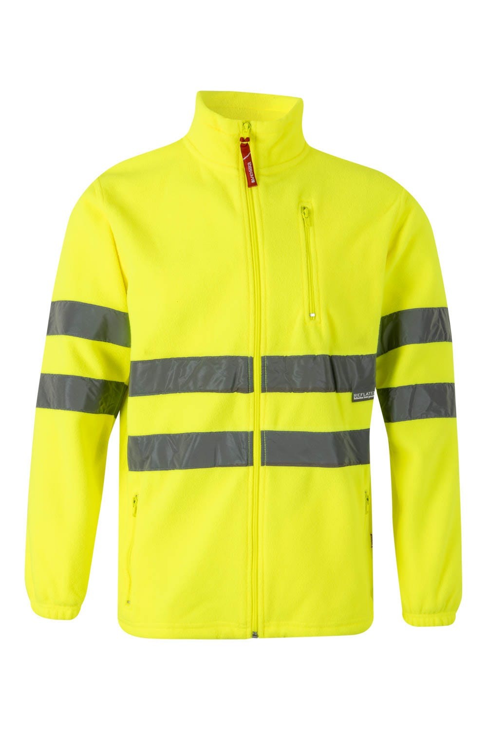 181.CHAQUETA POLAR AV AMARILLO FLÚOR 2XL