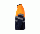 182.FORRO POLAR BICOLOR AV AZUL MARINO/NARANJA FLÚOR 2XL