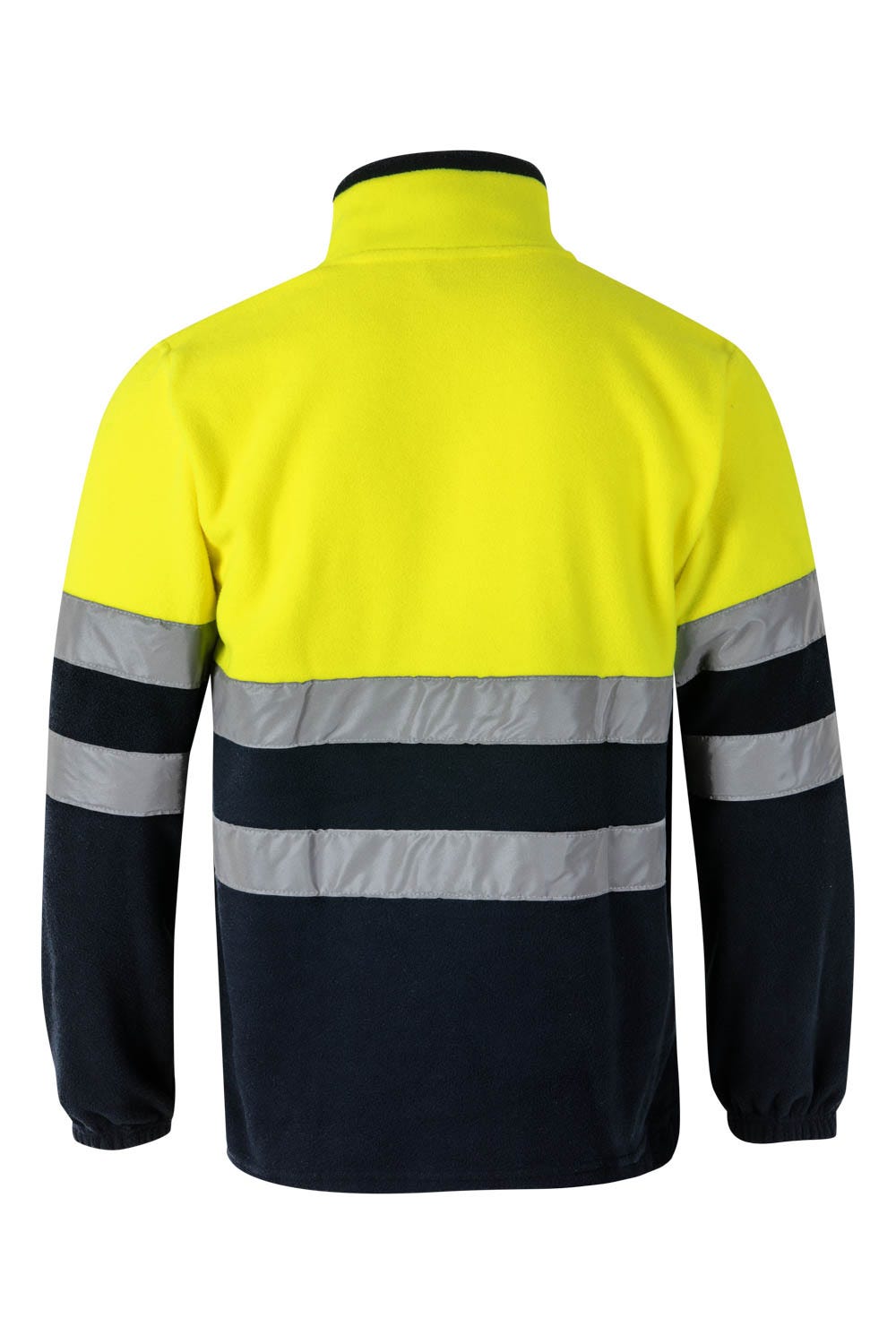 182.FORRO POLAR BICOLOR AV AZUL MARINO/AMARILLO FLÚOR 2XL