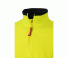 182.FORRO POLAR BICOLOR AV AZUL MARINO/AMARILLO FLÚOR 2XL