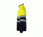 182.FORRO POLAR BICOLOR AV AZUL MARINO/AMARILLO FLÚOR 2XL