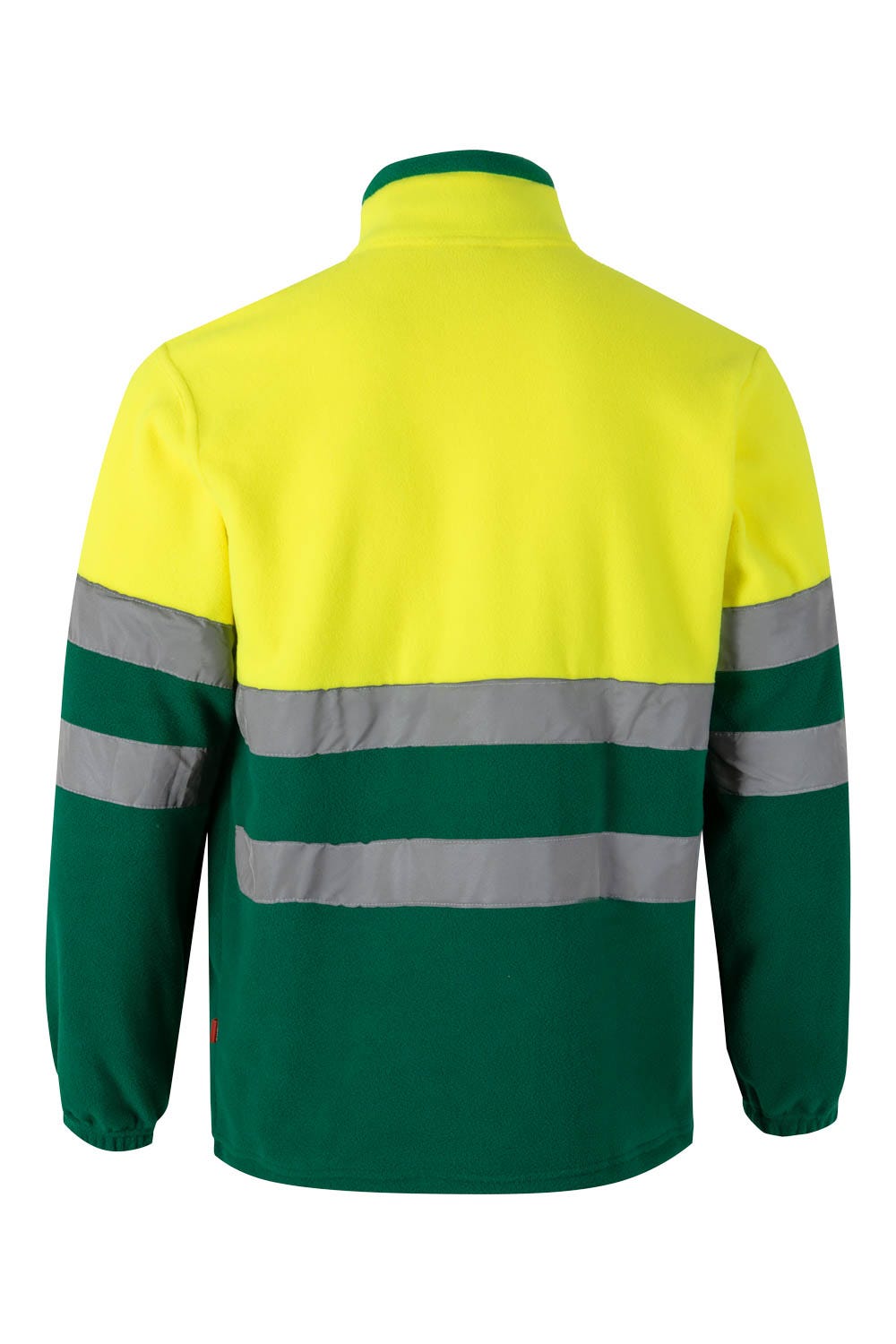 182.FORRO POLAR BICOLOR AV VERDE/AMARILLO FLÚOR 2XL