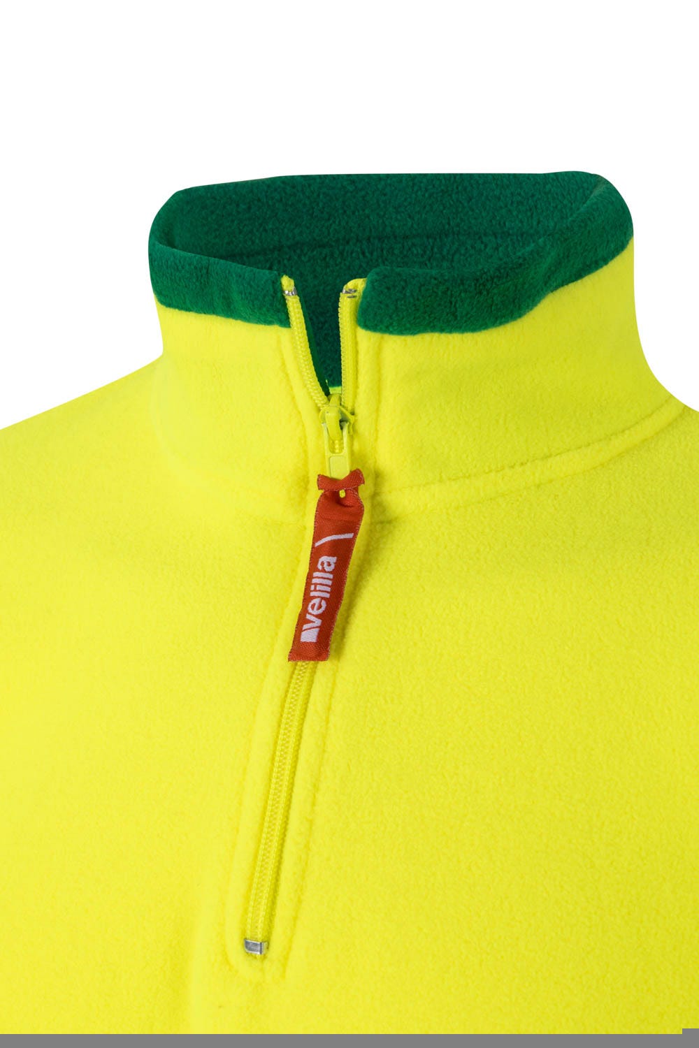 182.FORRO POLAR BICOLOR AV VERDE/AMARILLO FLÚOR 2XL