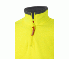 182.FORRO POLAR BICOLOR AV GRIS/AMARILLO FLÚOR 2XL