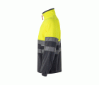182.FORRO POLAR BICOLOR AV GRIS/AMARILLO FLÚOR 2XL