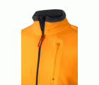183.CHAQUETA POLAR BICOLOR AV AZUL MARINO/NARANJA FLÚOR 2XL