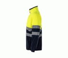 183.CHAQUETA POLAR BICOLOR AV AZUL MARINO/AMARILLO FLÚOR 2XL