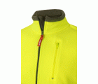183.CHAQUETA POLAR BICOLOR AV VERDE CAZA/AMARILLO FLÚOR 2XL