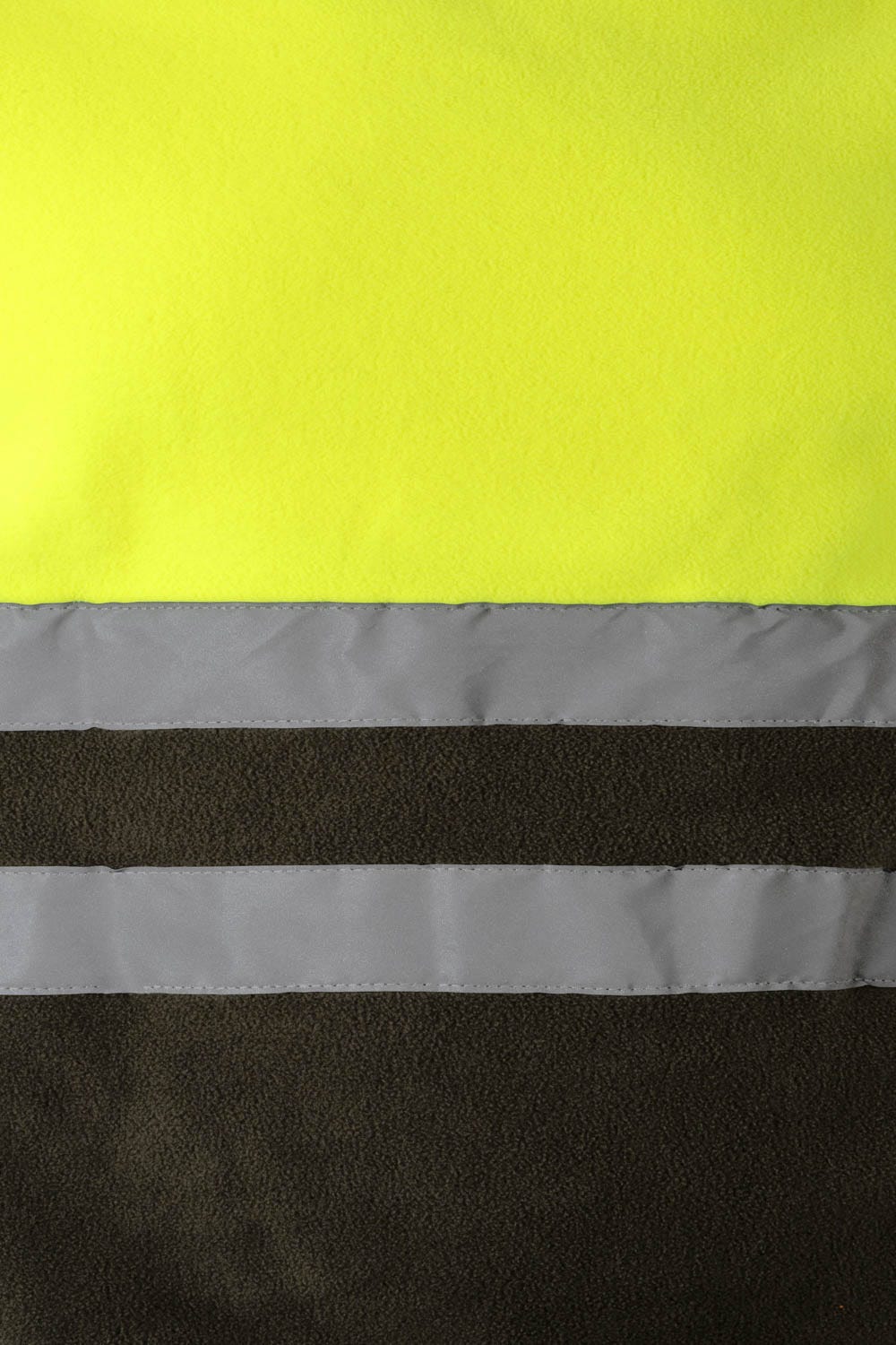 183.CHAQUETA POLAR BICOLOR AV VERDE CAZA/AMARILLO FLÚOR 2XL