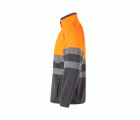 183.CHAQUETA POLAR BICOLOR AV GRIS/NARANJA FLÚOR 2XL