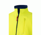 183.CHAQUETA POLAR BICOLOR AV AZULINA/AMARILLO FLÚOR 2XL