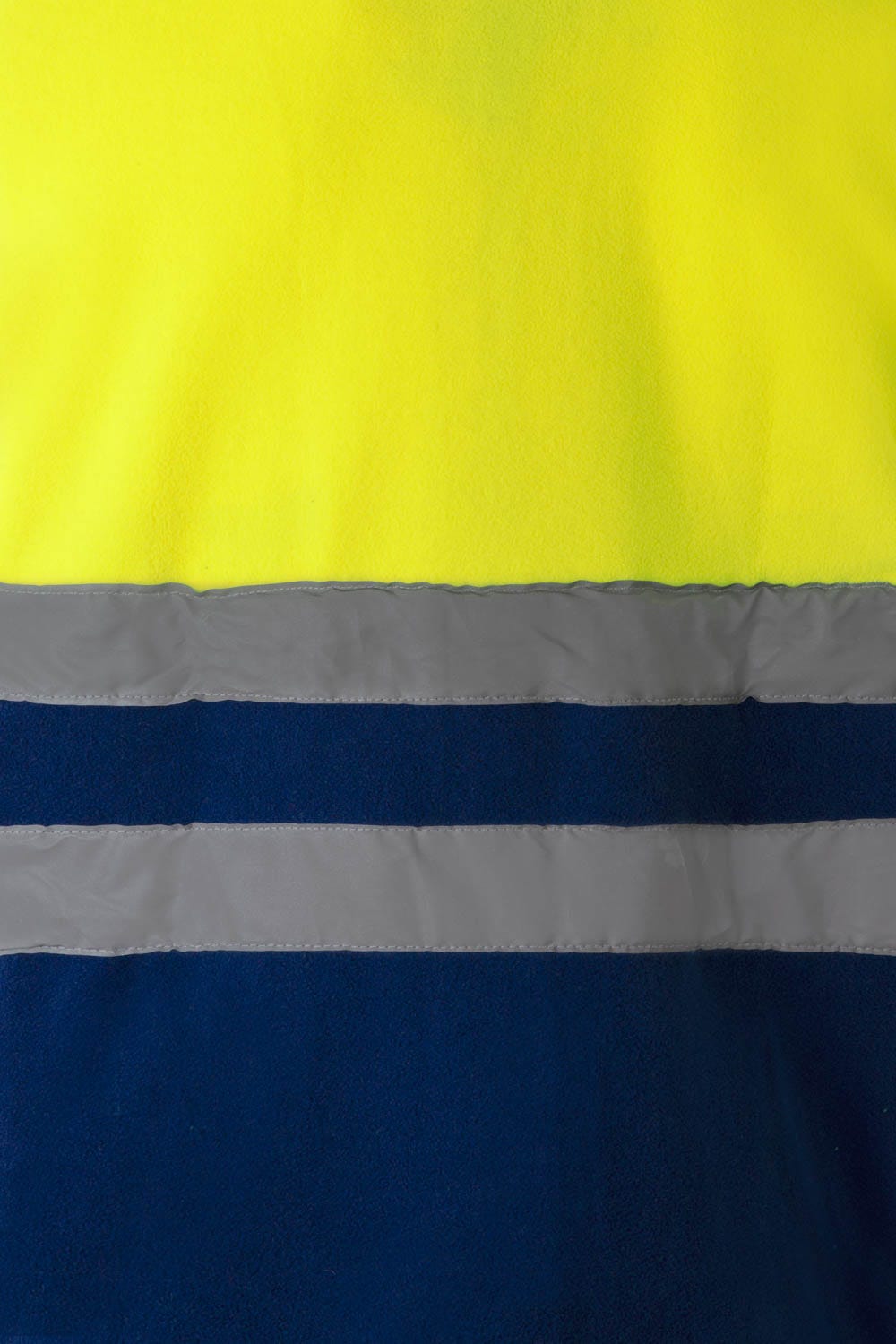 183.CHAQUETA POLAR BICOLOR AV AZULINA/AMARILLO FLÚOR 2XL