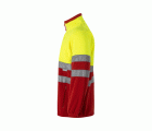 183.CHAQUETA POLAR BICOLOR AV ROJO/AMARILLO FLÚOR 2XL
