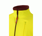 183.CHAQUETA POLAR BICOLOR AV GRANATE/AMARILLO FLÚOR 2XL