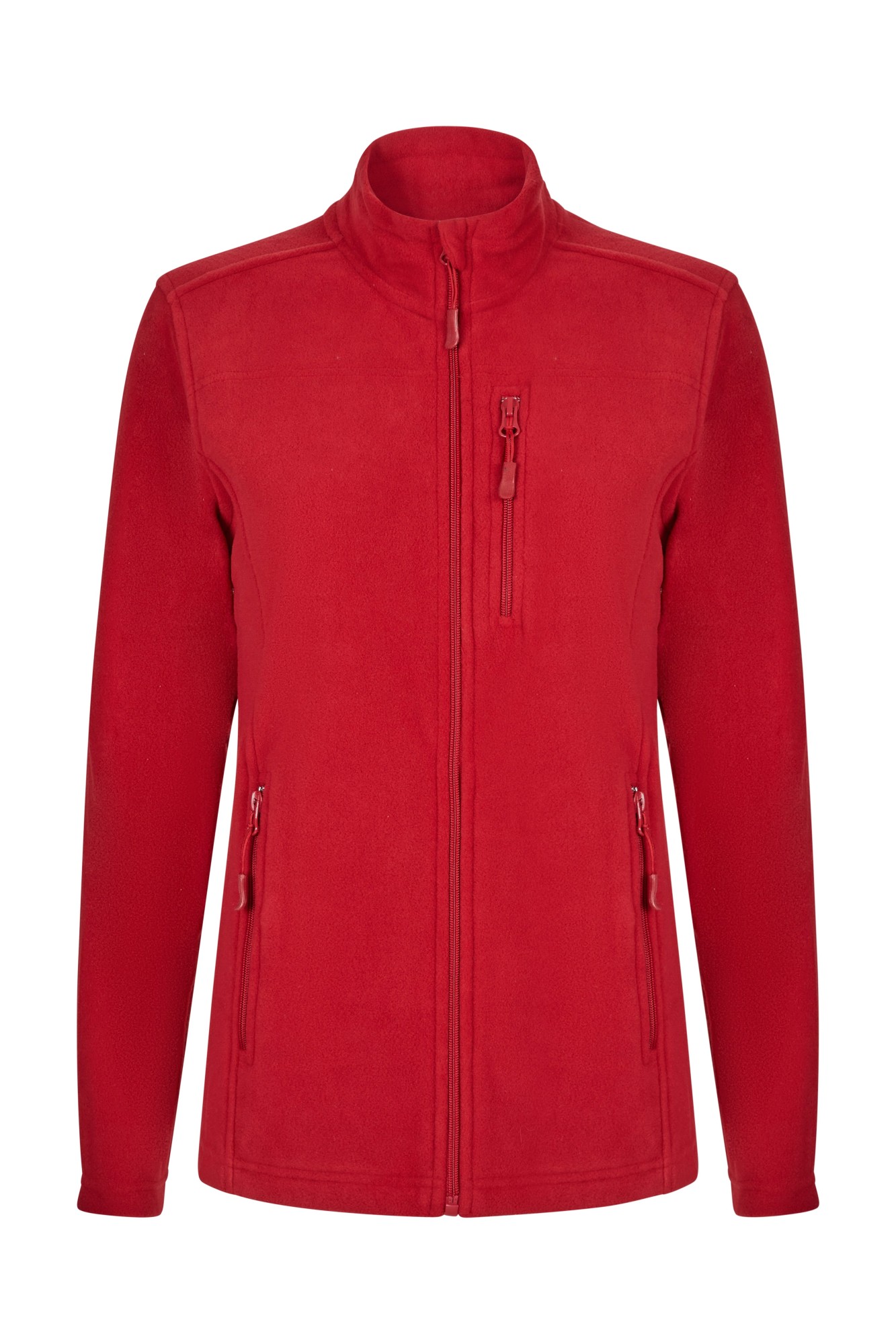 201502W.CHAQUETA POLAR MUJER ROJO XS