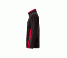 201504.CHAQUETA POLAR BICOLOR NEGRO/ROJO 2XL