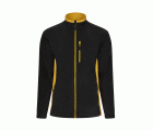 201504.CHAQUETA POLAR BICOLOR NEGRO/AMARILLO XS