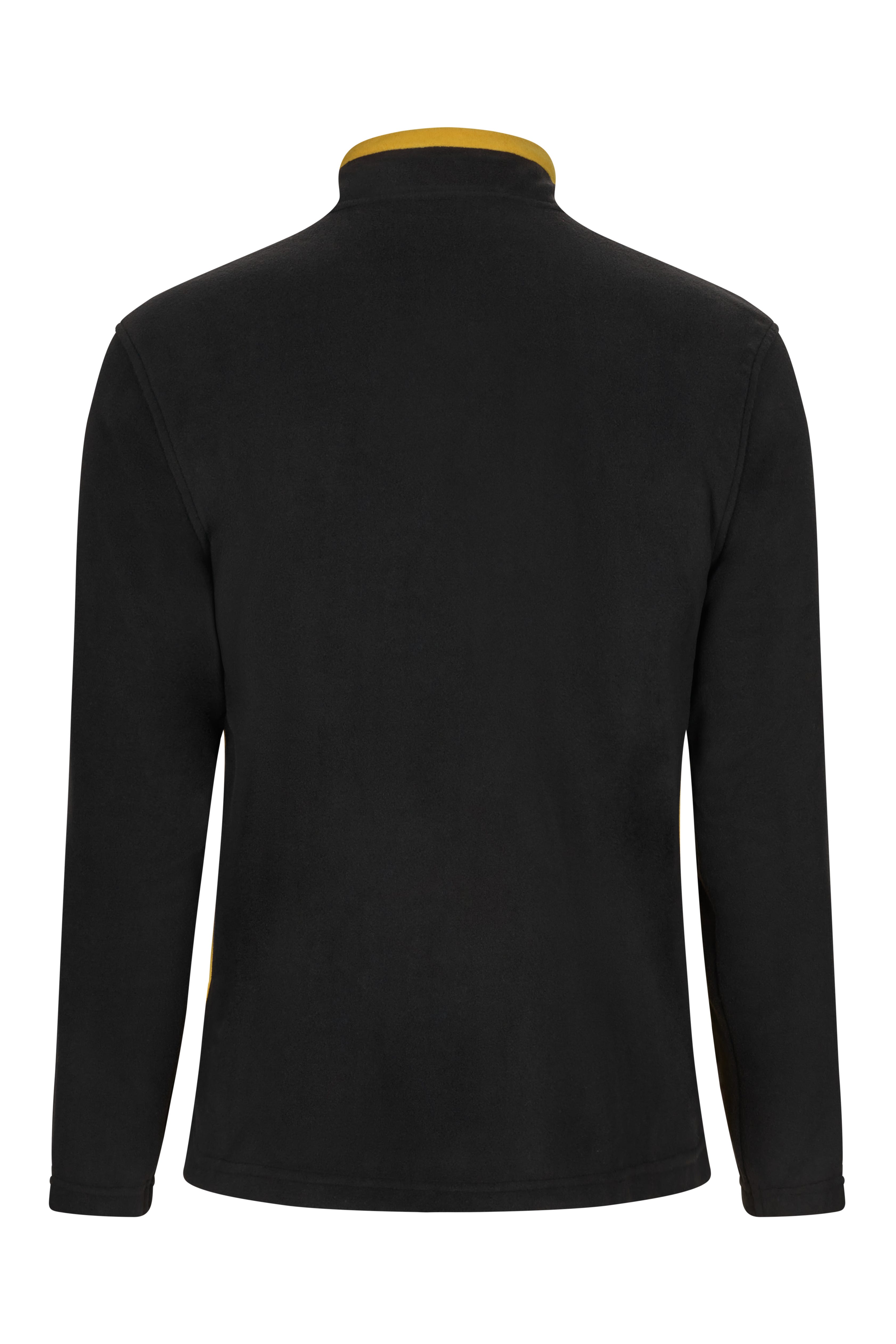 201504.CHAQUETA POLAR BICOLOR NEGRO/AMARILLO XS