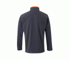 201504.CHAQUETA POLAR BICOLOR GRIS/NARANJA 2XL