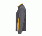 201504.CHAQUETA POLAR BICOLOR GRIS/AMARILLO XS