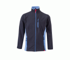 201504.CHAQUETA POLAR BICOLOR AZUL NAVY/CELESTE 2XL