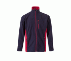 201504.CHAQUETA POLAR BICOLOR AZUL NAVY/ROJO 2XL