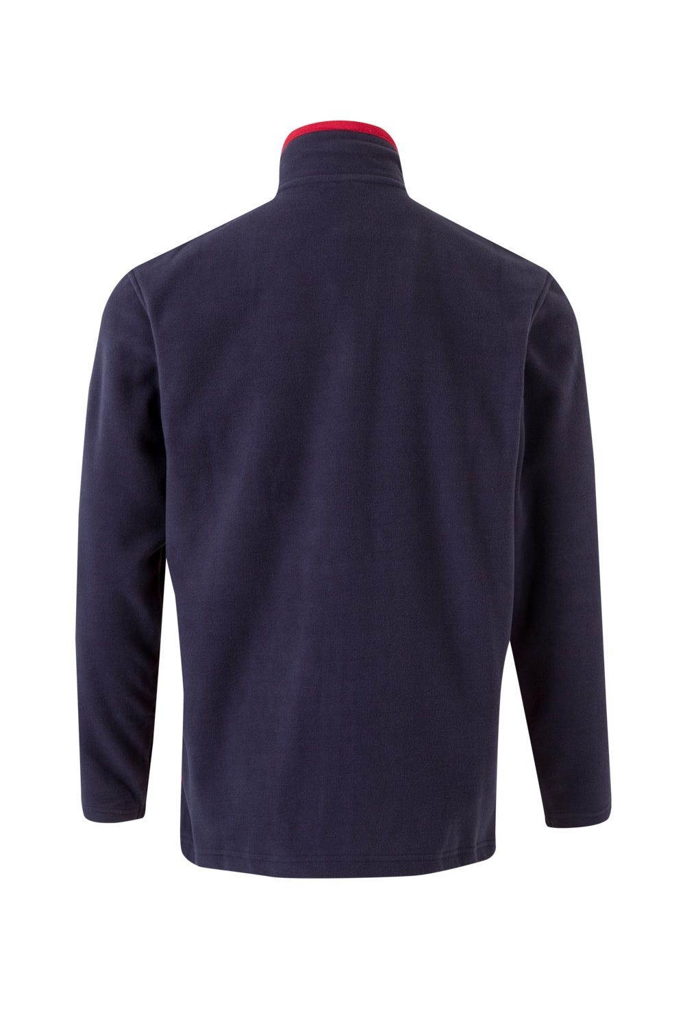 201504.CHAQUETA POLAR BICOLOR AZUL NAVY/ROJO 2XL