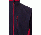 201504.CHAQUETA POLAR BICOLOR AZUL NAVY/ROJO 2XL