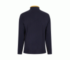 201504.CHAQUETA POLAR BICOLOR AZUL NAVY/AMARILLO XS