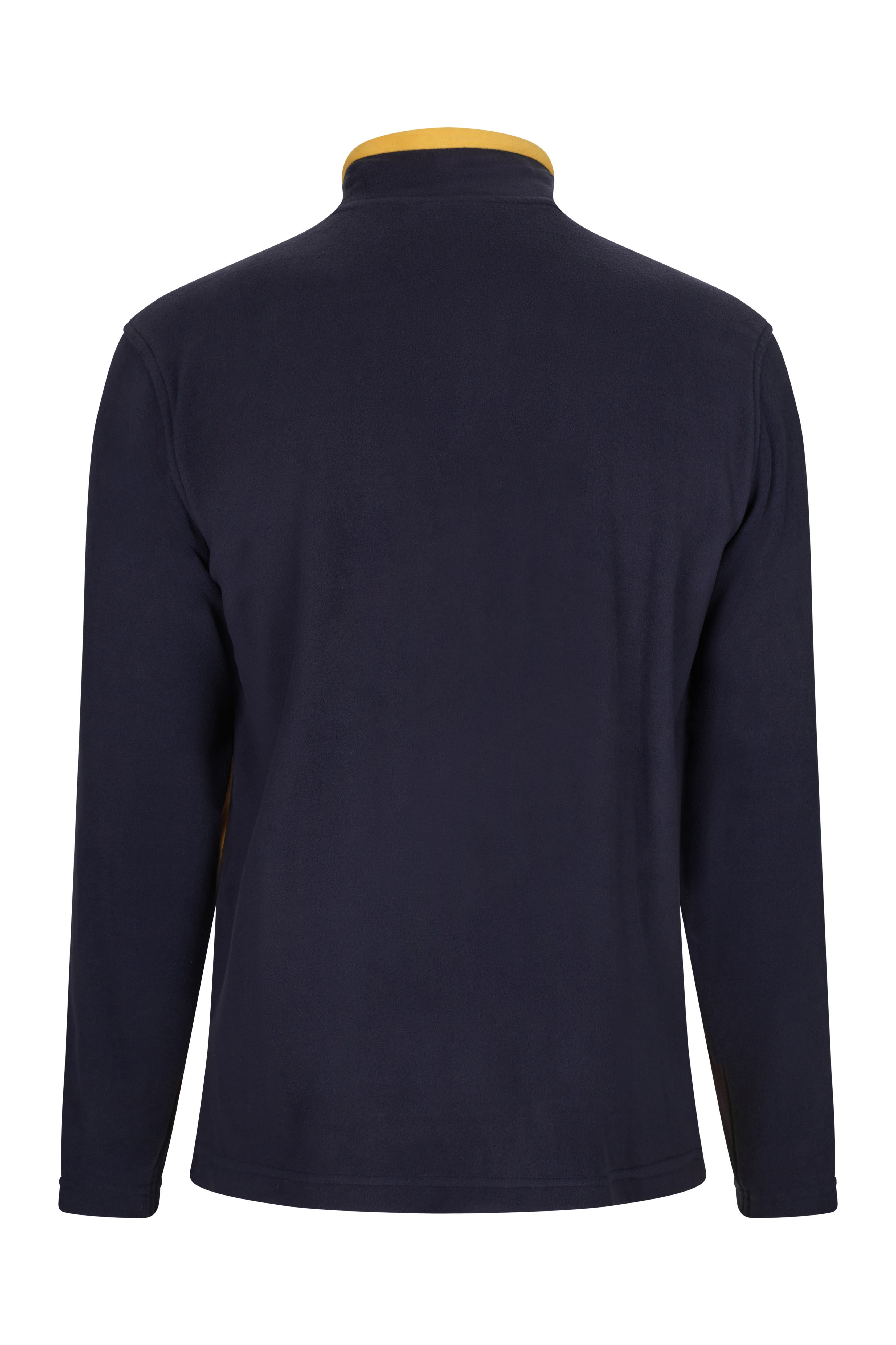 201504.CHAQUETA POLAR BICOLOR AZUL NAVY/AMARILLO XS