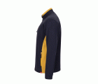 201504.CHAQUETA POLAR BICOLOR AZUL NAVY/AMARILLO XS