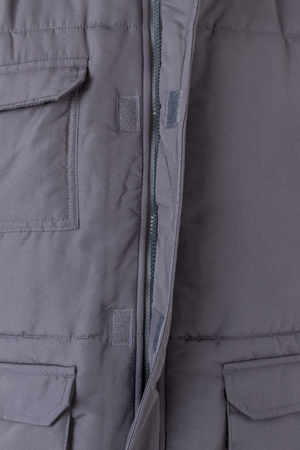 205901.CHALECO ACOLCHADO GRIS 2XL