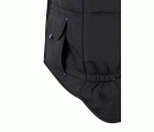 205902.CHALECO ACOLCHADO BICOLOR NEGRO/CELESTE 2XL