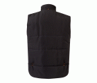 205902.CHALECO ACOLCHADO BICOLOR NEGRO/NARANJA 2XL