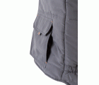 205902.CHALECO ACOLCHADO BICOLOR GRIS/NARANJA 2XL