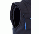 205902.CHALECO ACOLCHADO BICOLOR AZUL NAVY/CELESTE 2XL