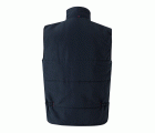 205902.CHALECO ACOLCHADO BICOLOR AZUL NAVY/ROJO 2XL
