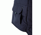 205902.CHALECO ACOLCHADO BICOLOR AZUL NAVY/VERDE LIMA 2XL