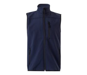 205905.CHALECO SOFT SHELL AZUL NAVY 3XL