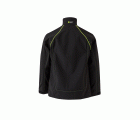 206001.SOFT SHELL BICOLOR NEGRO/AMARILLO FLÚOR 2XL