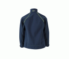 206001.SOFT SHELL BICOLOR AZUL MARINO/AMARILLO FLÚOR 2XL