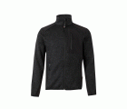 206008.CHAQUETA PUNTO AFELPADO NEGRO/NEGRO 2XL