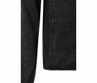 206008.CHAQUETA PUNTO AFELPADO NEGRO/NEGRO 2XL
