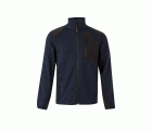206008.CHAQUETA PUNTO AFELPADO AZUL NAVY/NEGRO 2XL