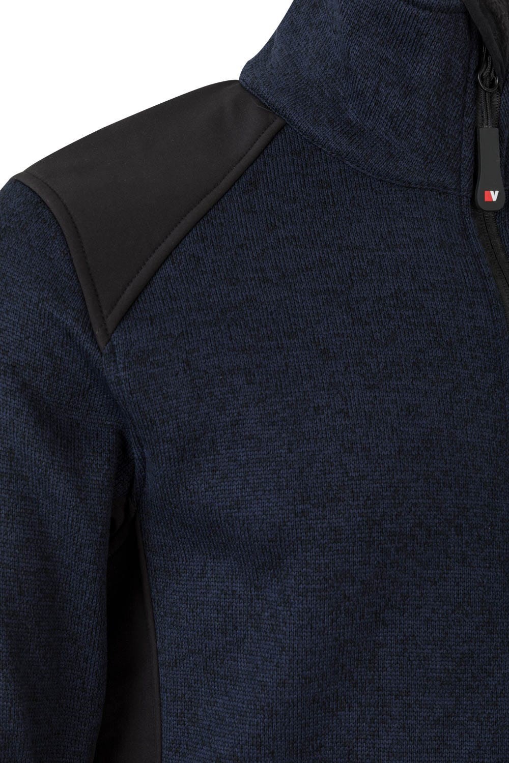 206008.CHAQUETA PUNTO AFELPADO AZUL NAVY/NEGRO 2XL